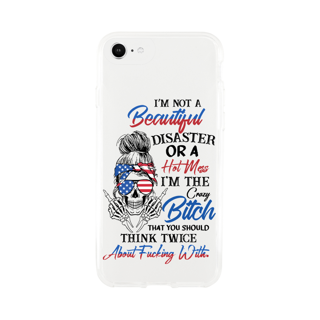 IM not A BEAUTIFUL DIASTER-Clear case