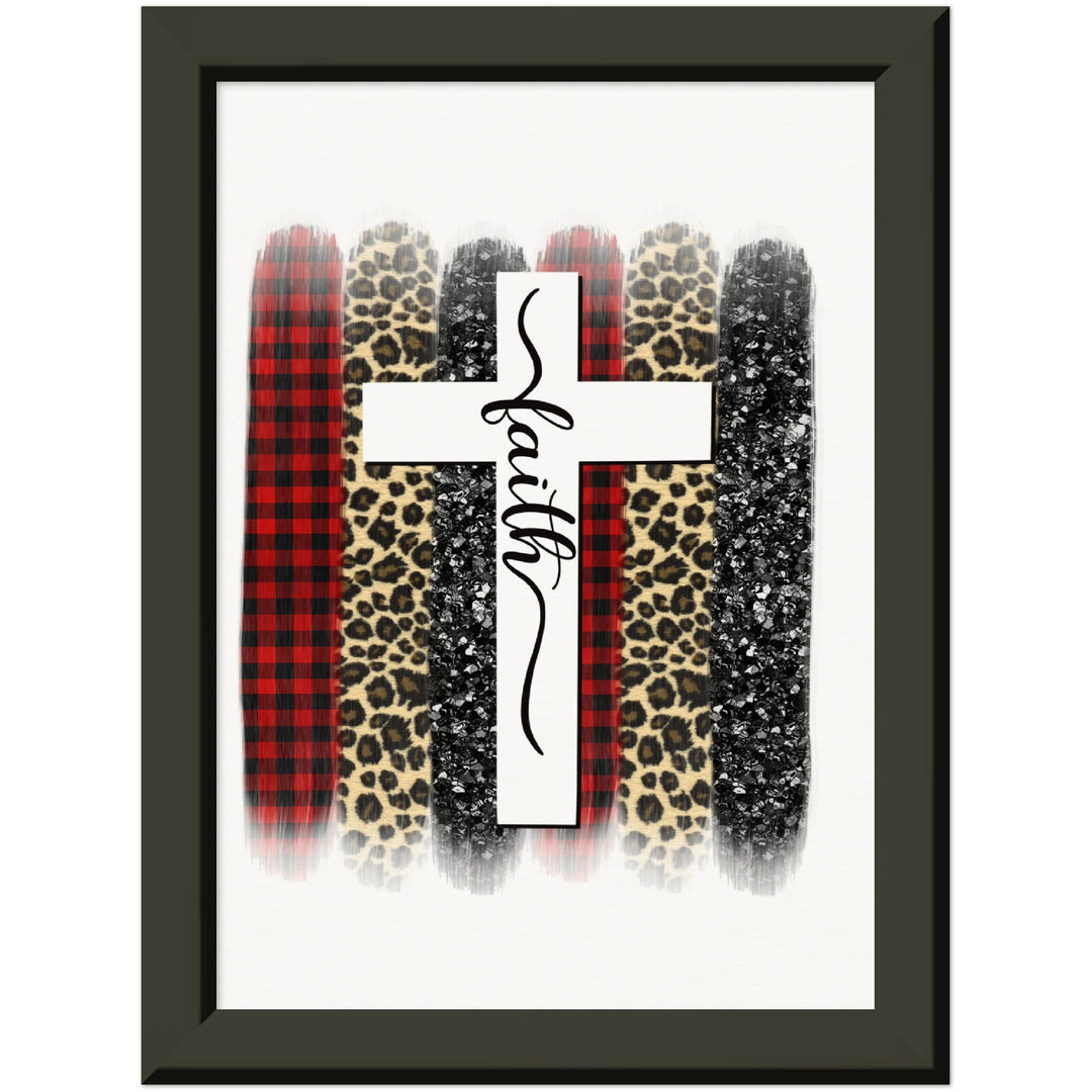 FAITH-Museum-Quality Matte Paper Metal Framed Poster