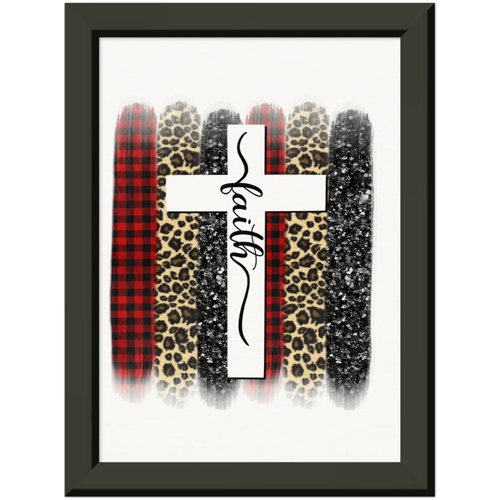 FAITH-Museum-Quality Matte Paper Metal Framed Poster