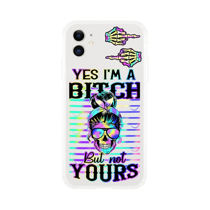 SKULL BITCH-Clear case
