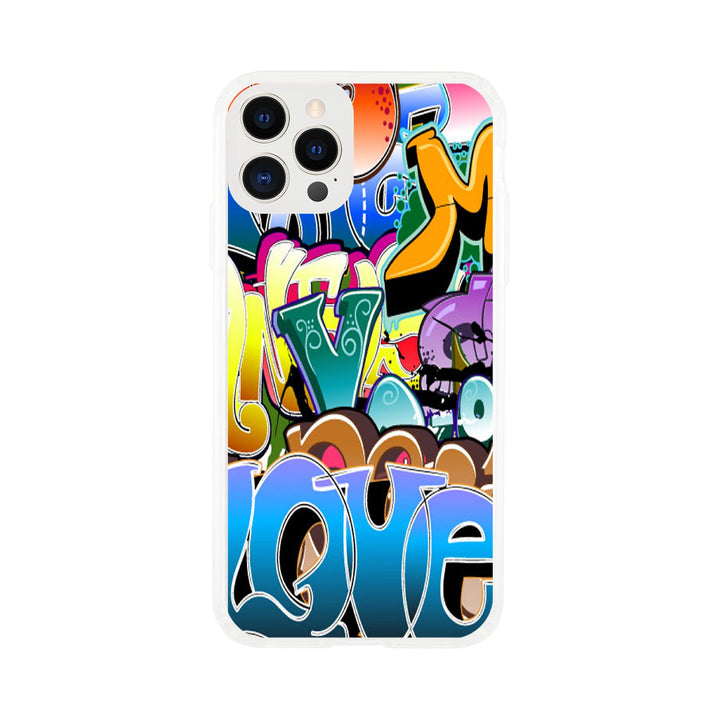 GRAFITTI-LOVE-Clear case