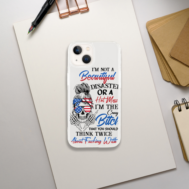 IM not A BEAUTIFUL DIASTER-Clear case